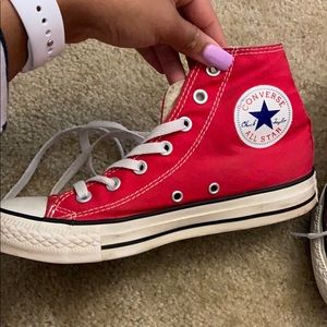 Red converse